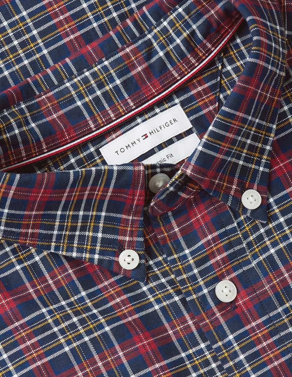 Camisa casual de algodón manga larga para hombre 3
