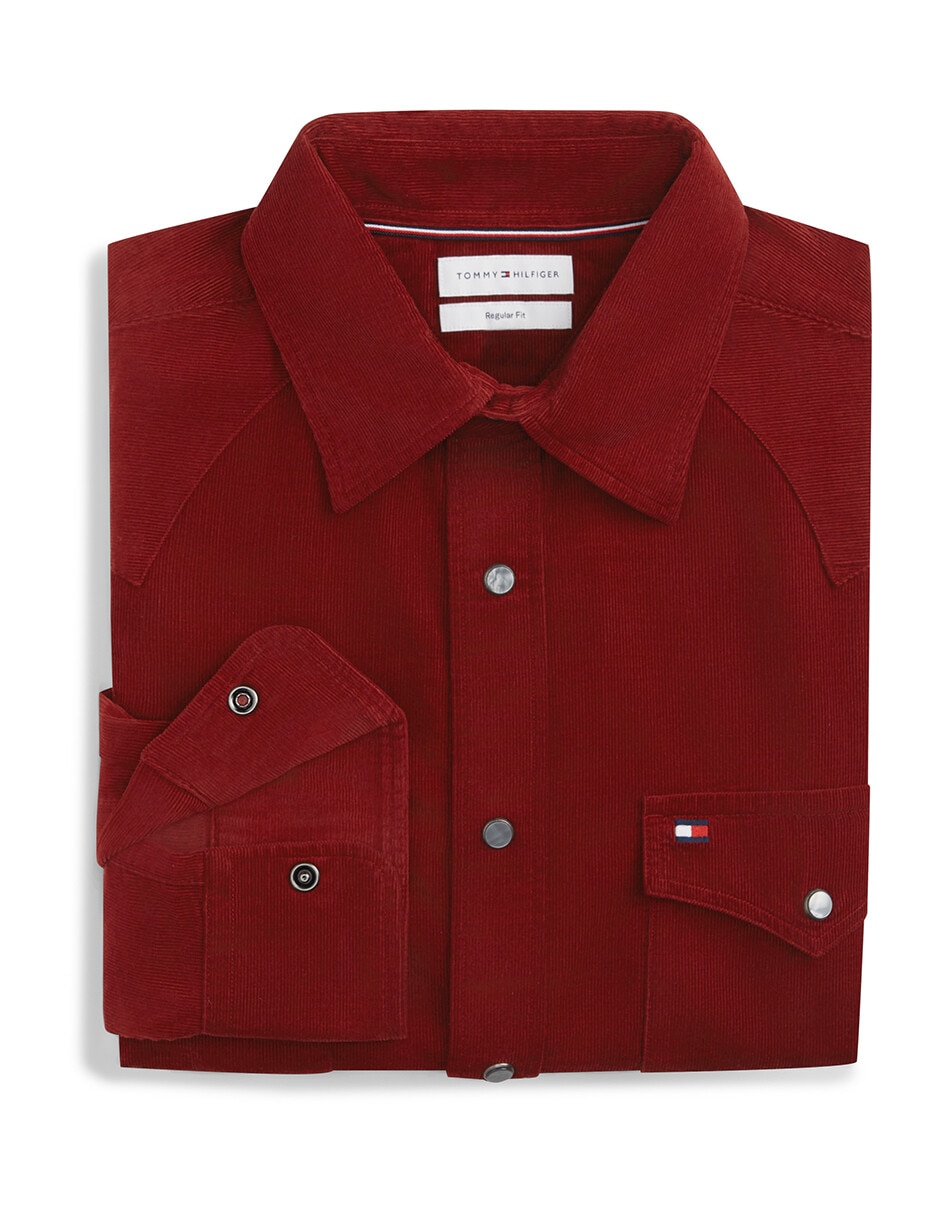 Camisa casual de algodón manga larga para hombre 2