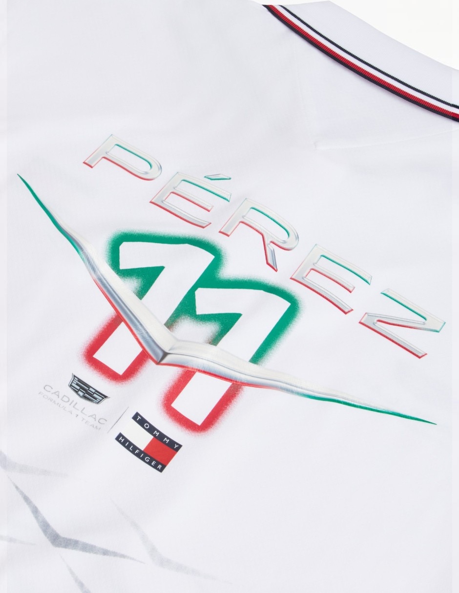 Playera Th X Cf1 Mexico cuello v para hombre 5