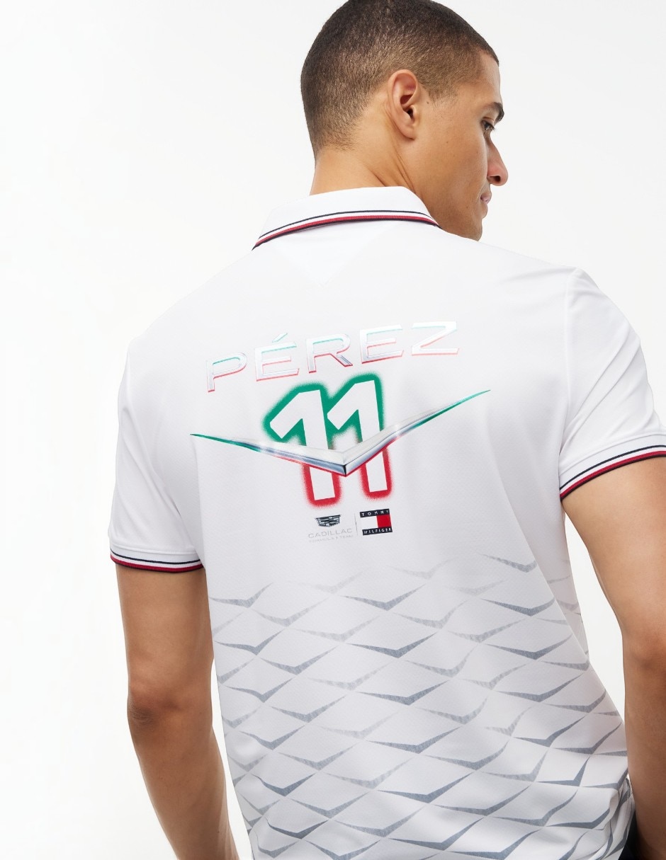 Playera Th X Cf1 Mexico cuello v para hombre 2