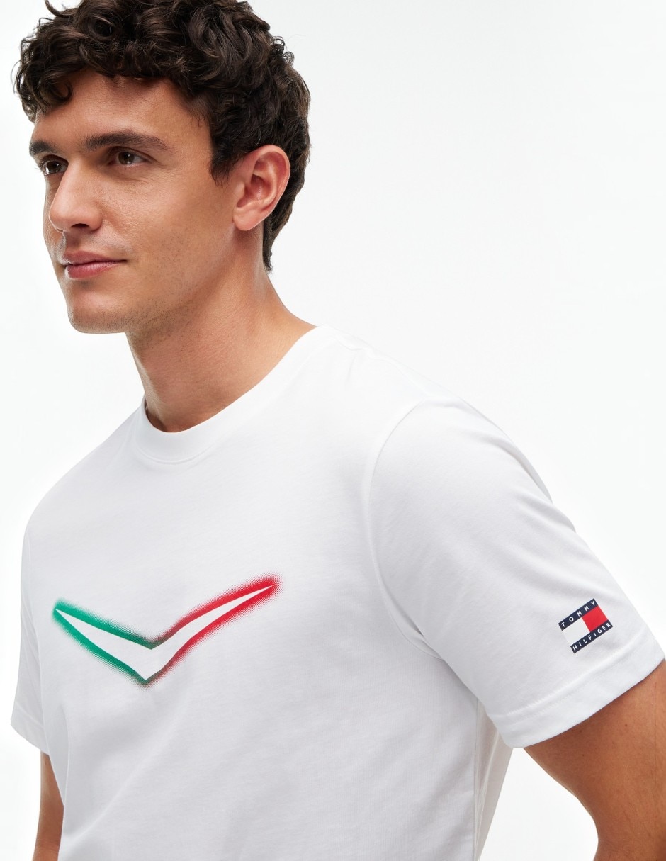 Playera cuello redondo para hombre 2