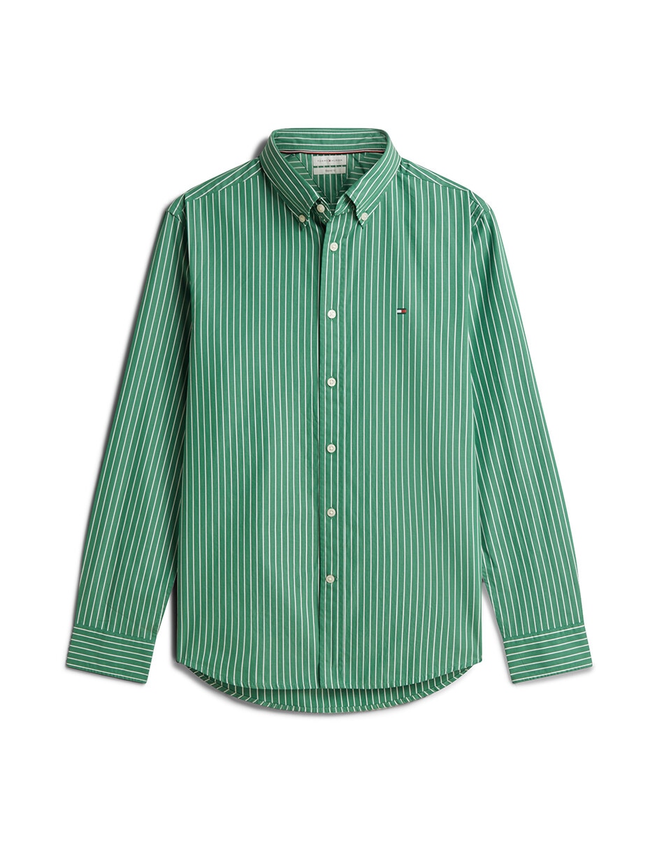 Camisa casual de algodón manga larga para hombre Camisa casual de algodón manga larga para hombre