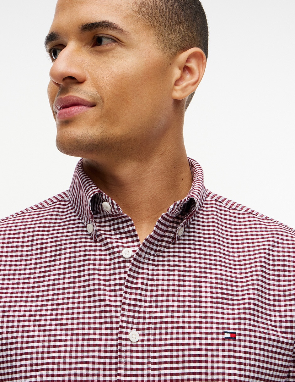 Camisa casual de algodón manga larga para hombre 3