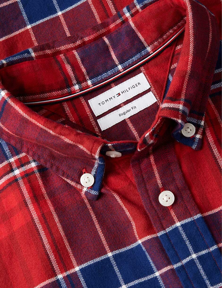 Camisa casual de algodón manga larga para hombre 2