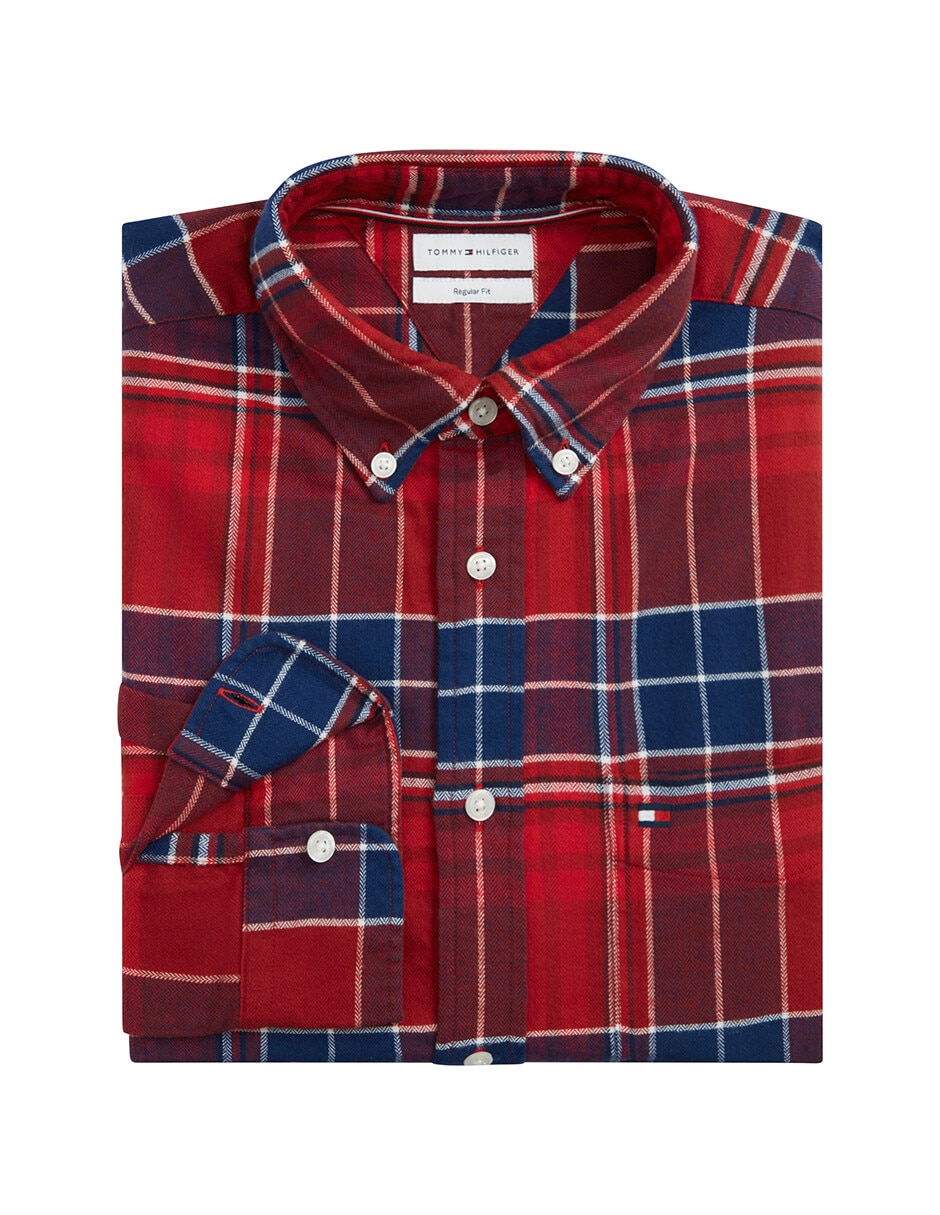 Camisa casual de algodón manga larga para hombre 3