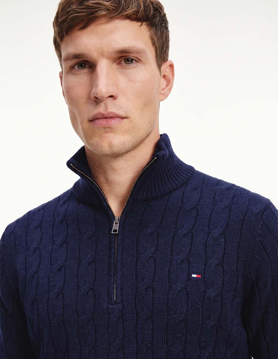 Suéter cuello alto para hombre 2