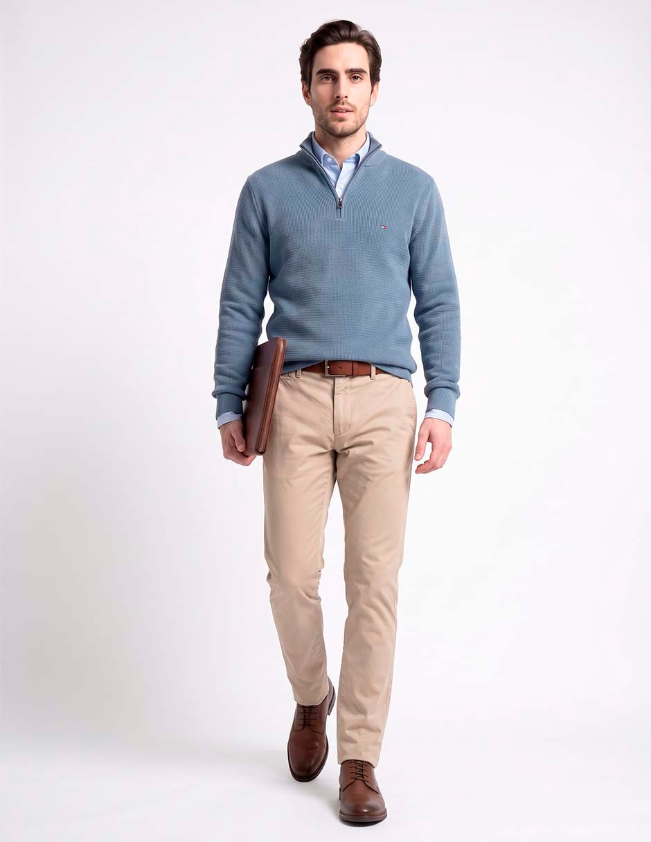 Suéter cuello alto para hombre 3