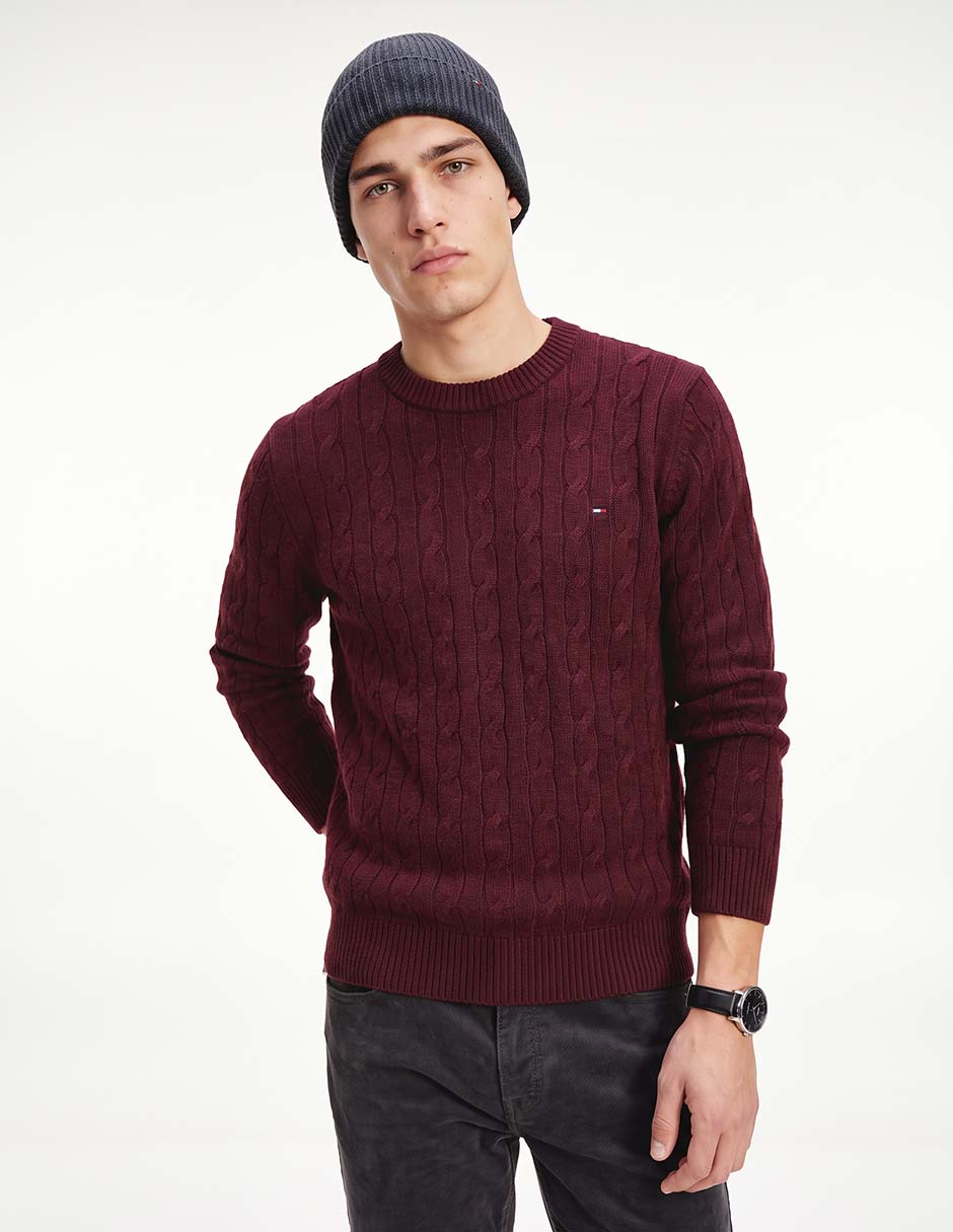 Suéter cuello redondo para hombre Suéter cuello redondo para hombre