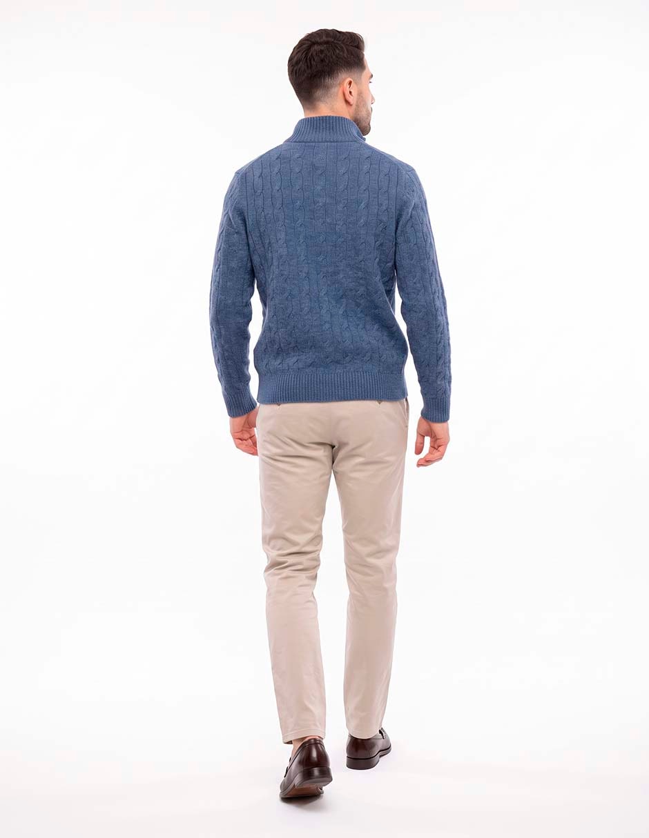 Suéter cuello alto para hombre 5