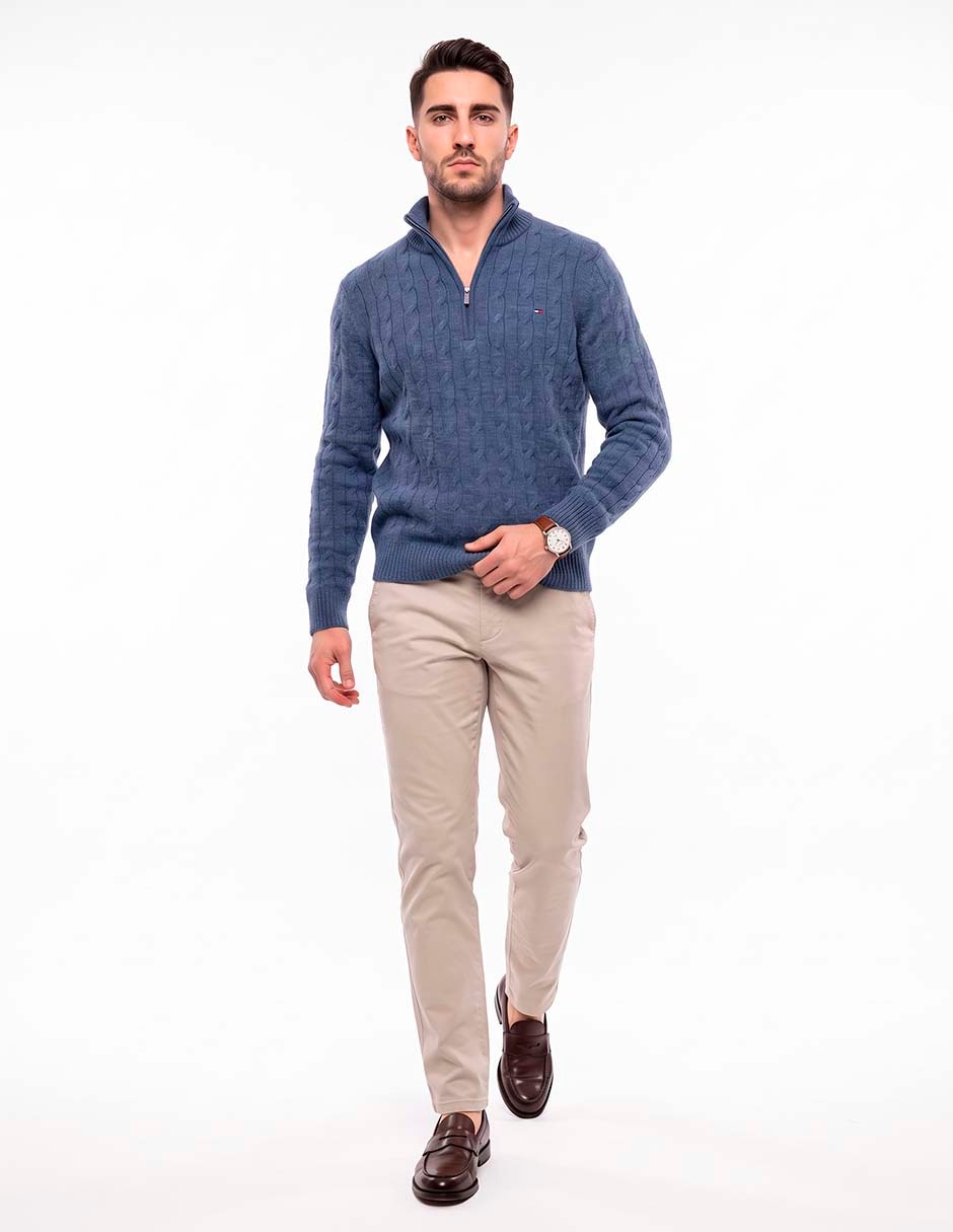 Suéter cuello alto para hombre 4