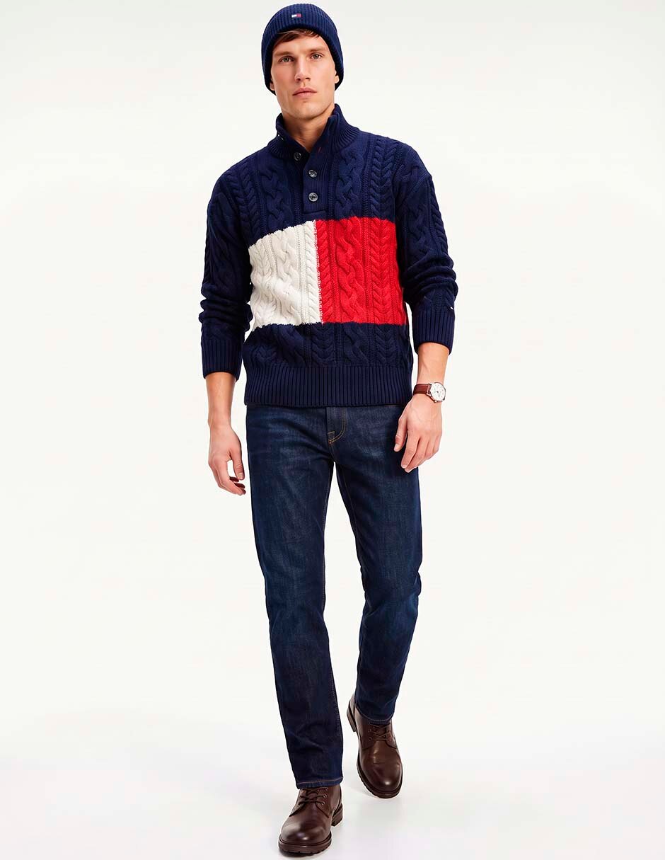 Suéter cuello tortuga para hombre 3