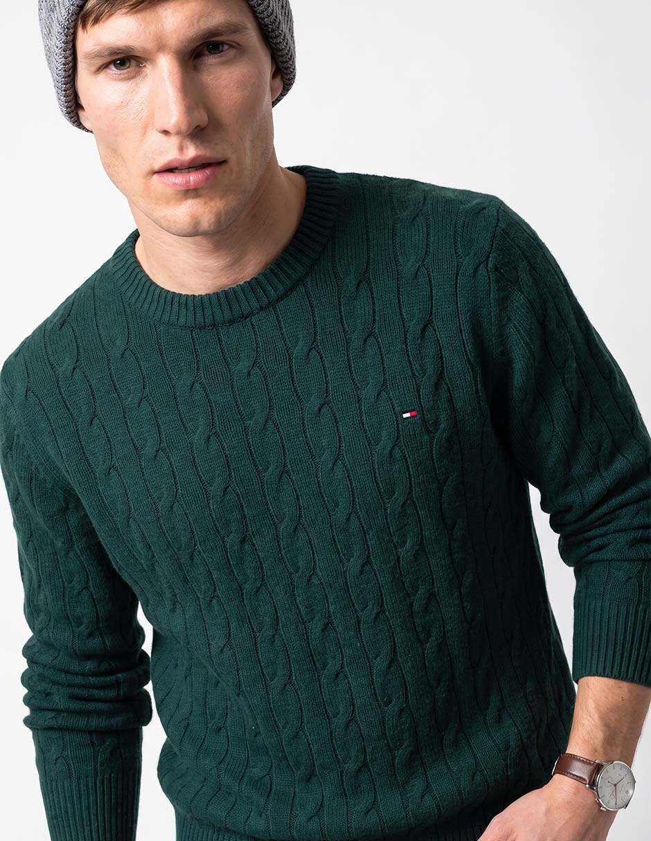 Suéter cuello redondo para hombre 2