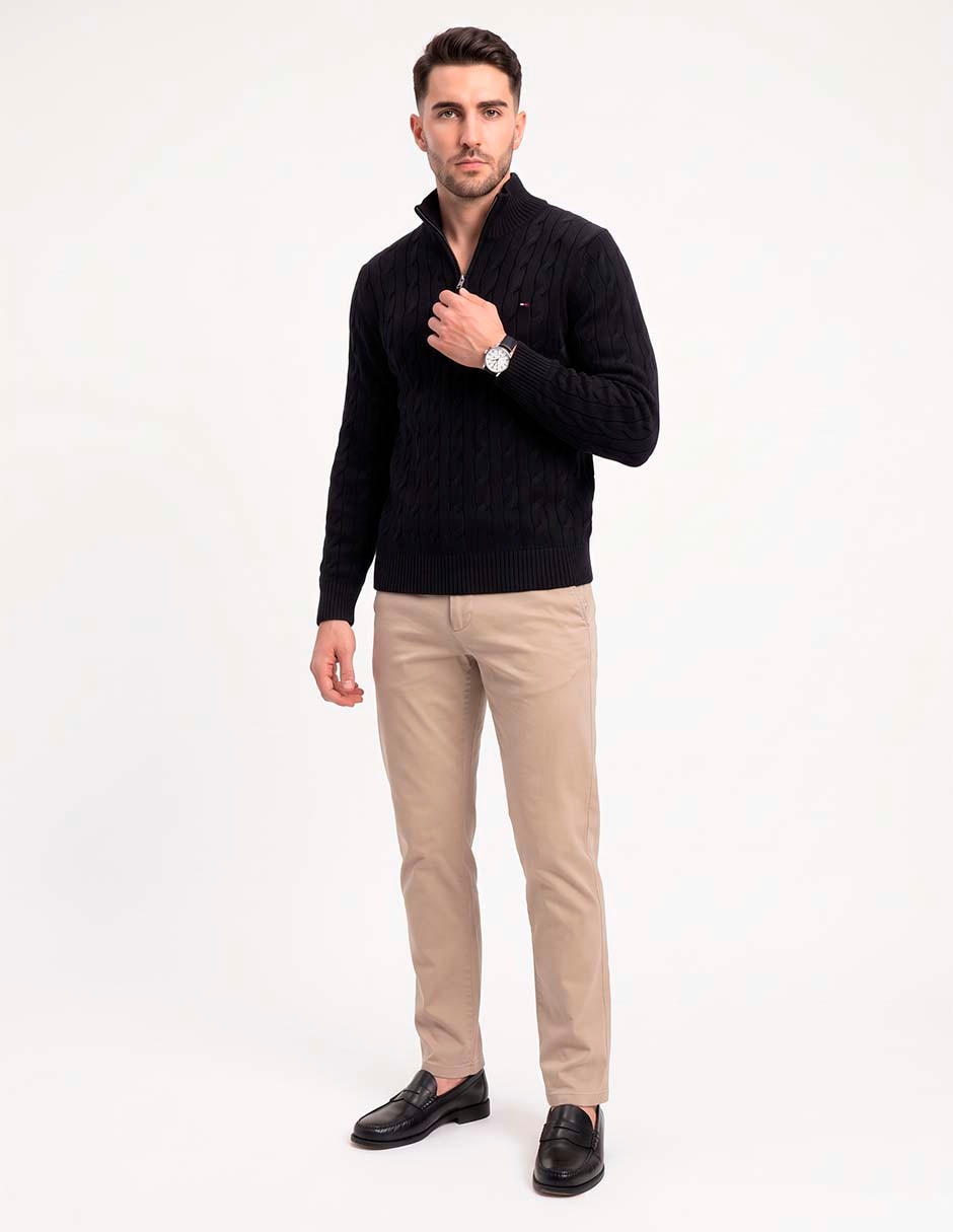 Suéter cuello alto para hombre 4