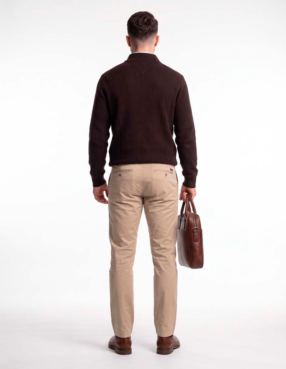 Suéter cuello redondo para hombre 4