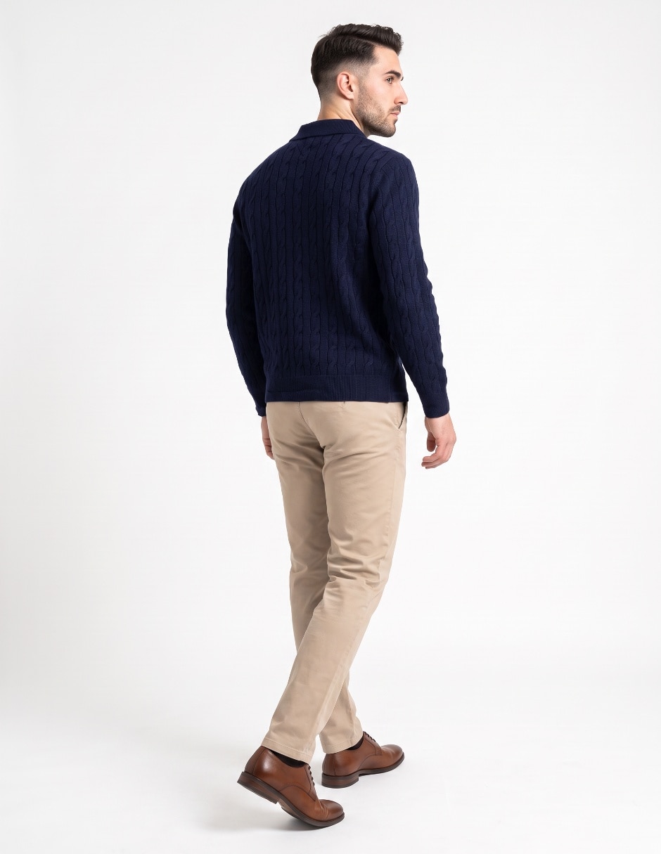 Suéter cuello redondo para hombre 3