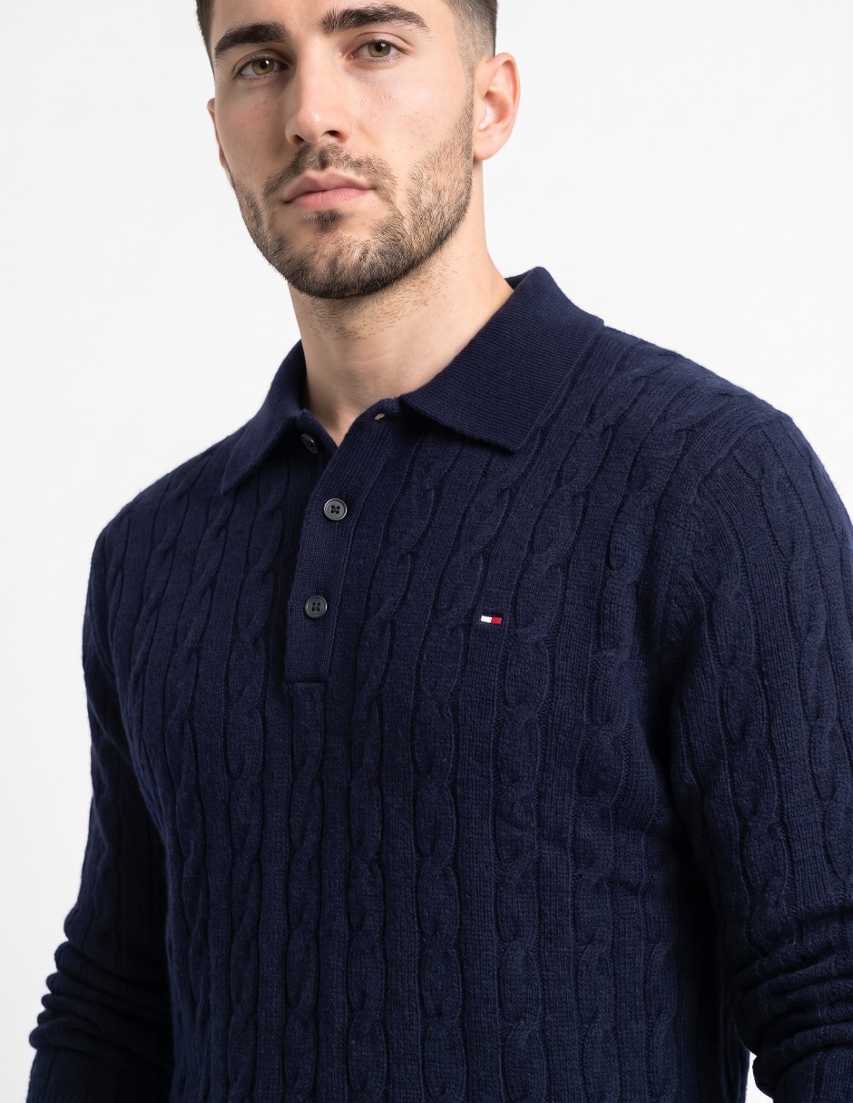 Suéter cuello redondo para hombre 5
