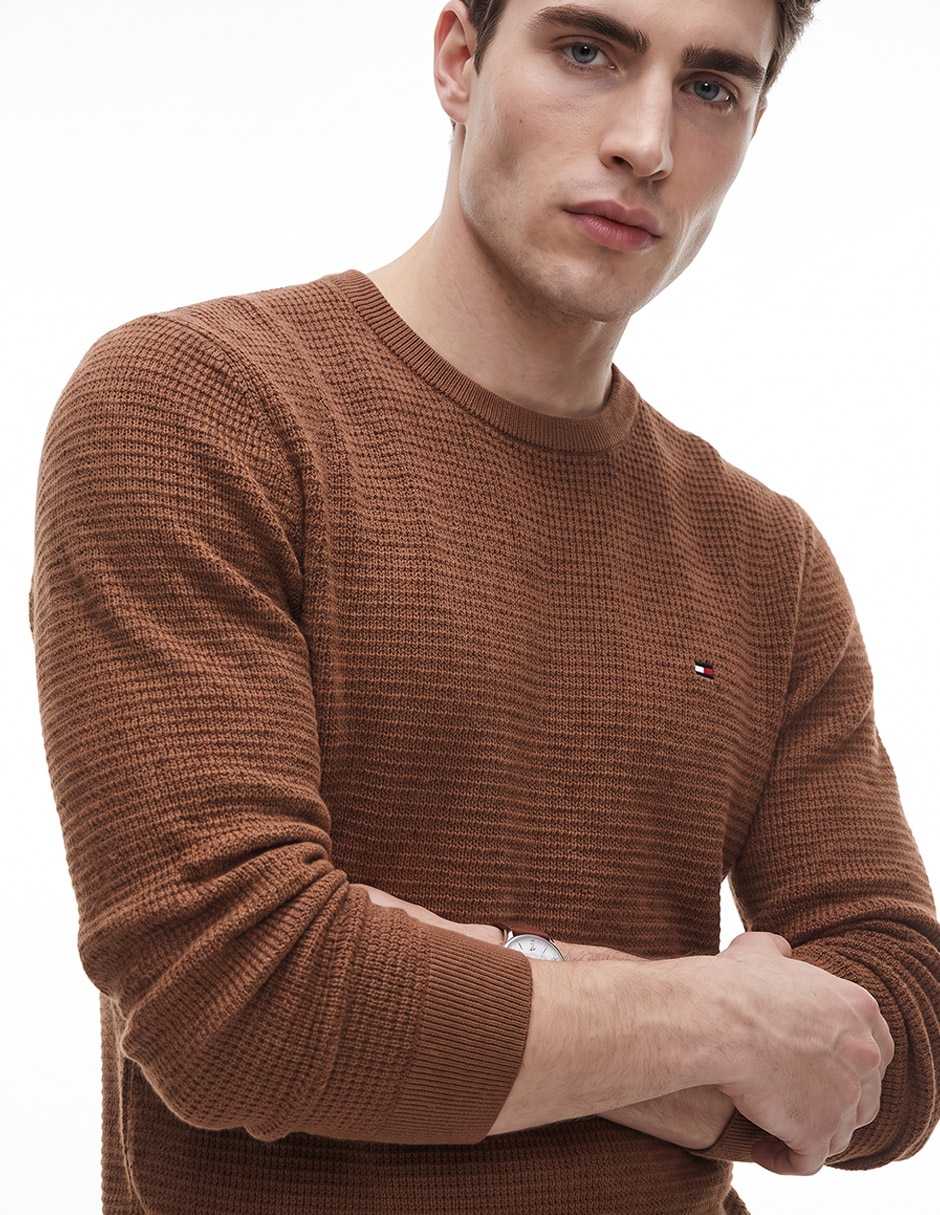 Suéter cuello redondo para hombre 2