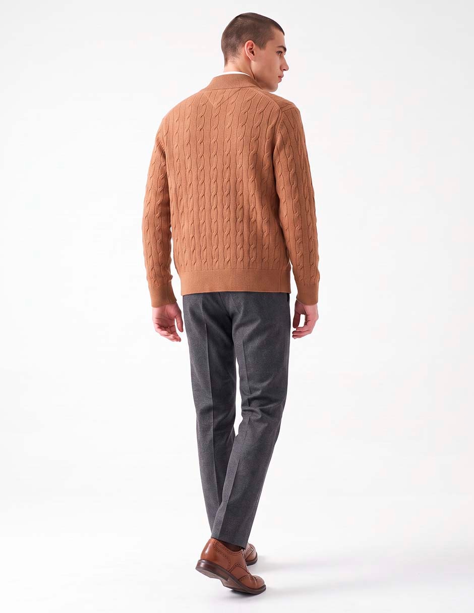 Suéter cuello alto para hombre 4