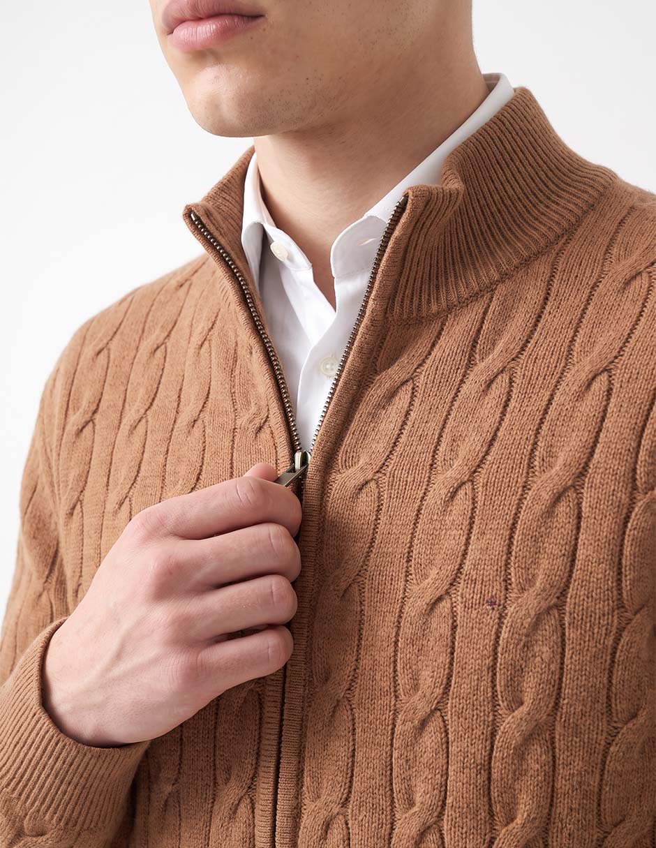 Suéter cuello alto para hombre 2