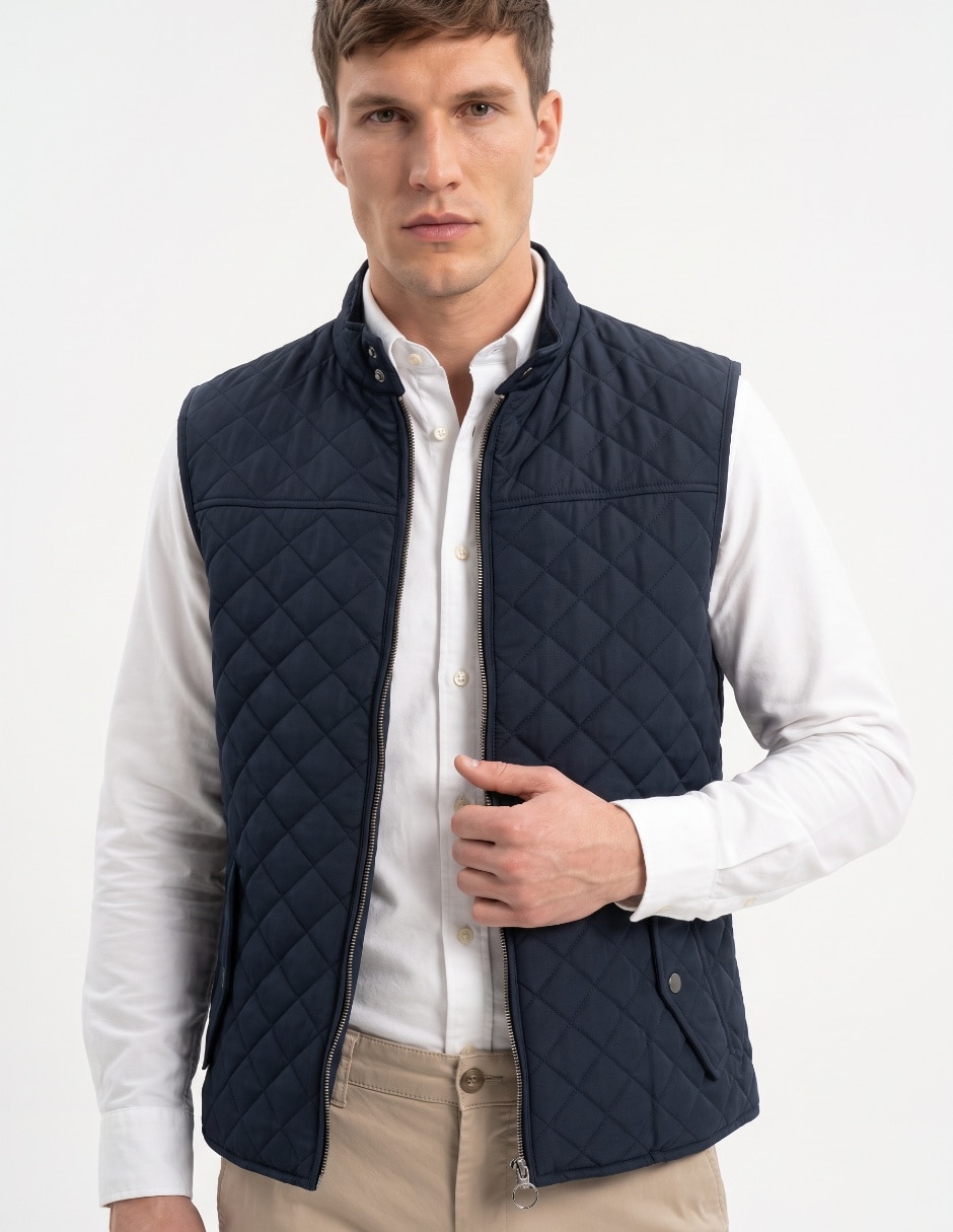 Chaleco capitonado para hombre 4