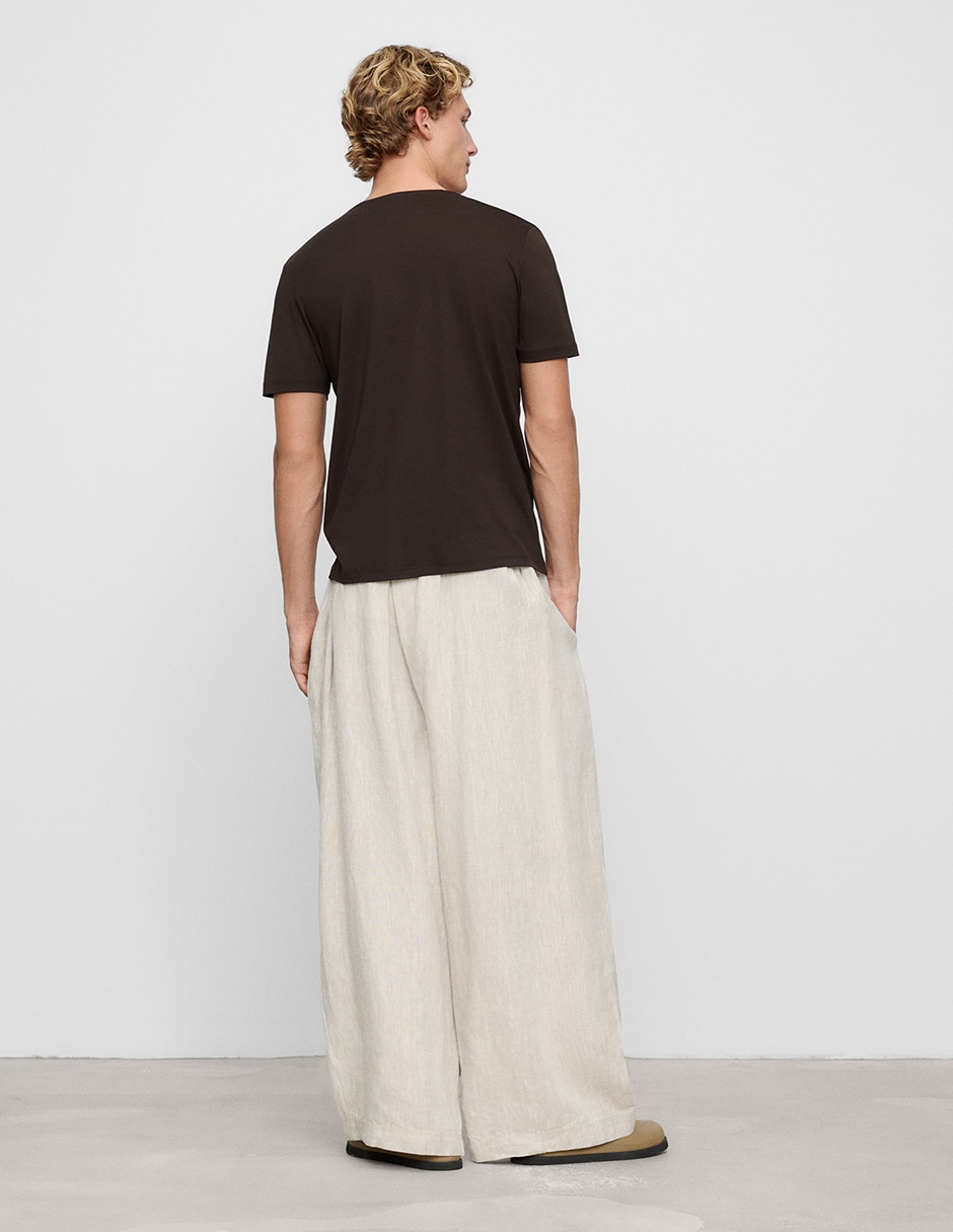 Playera cuello redondo para hombre 2