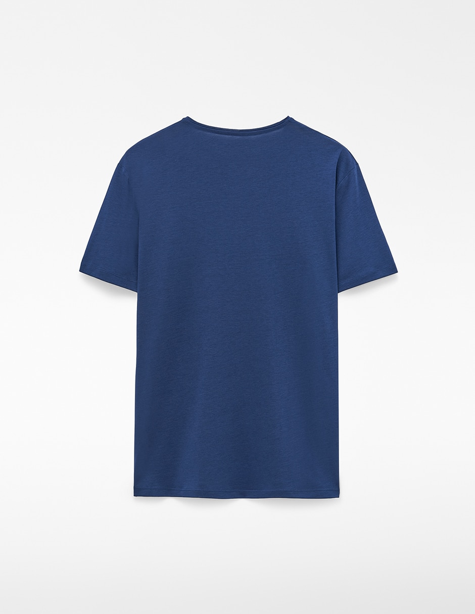 Playera cuello redondo para hombre 4