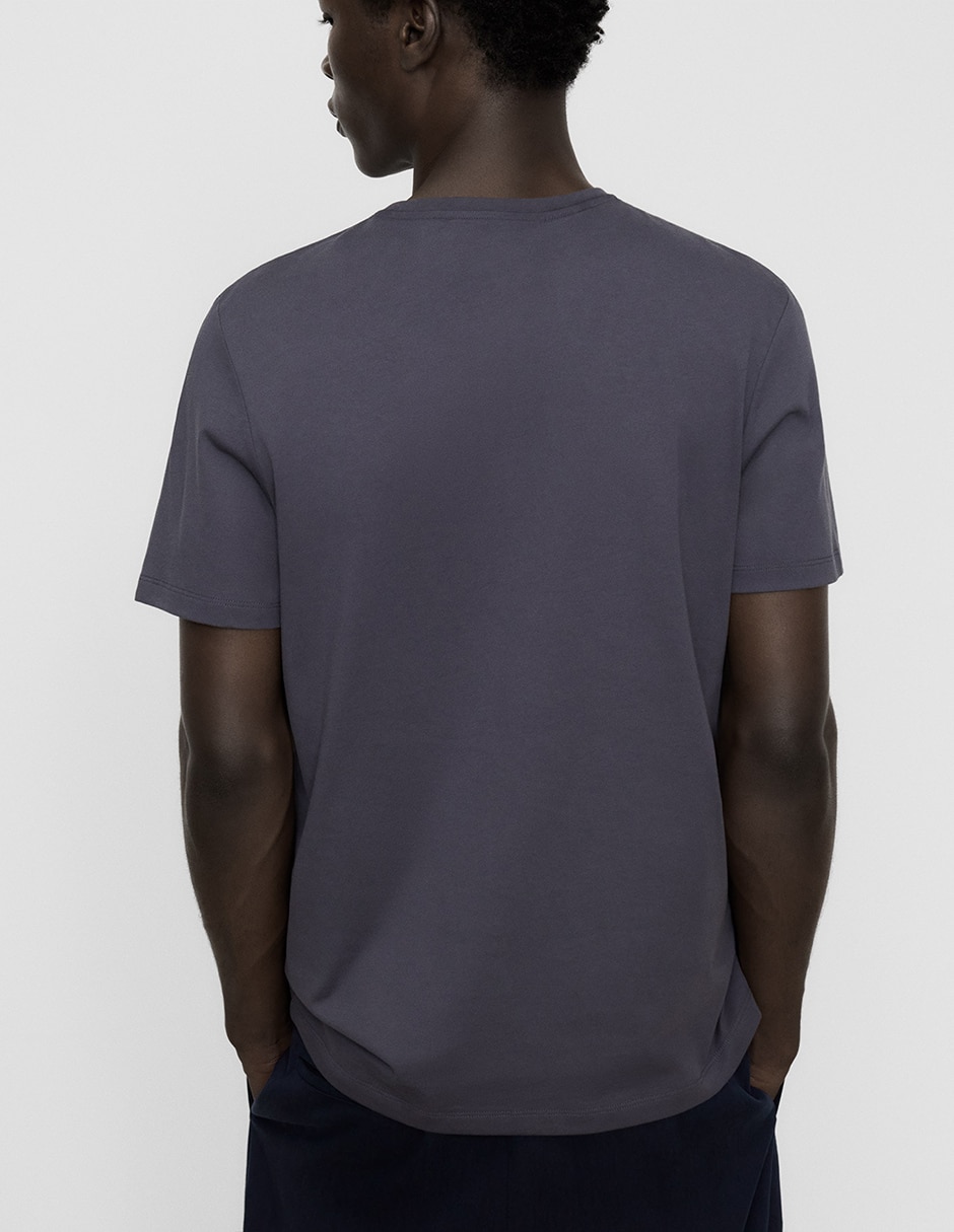 Playera cuello redondo para hombre 4