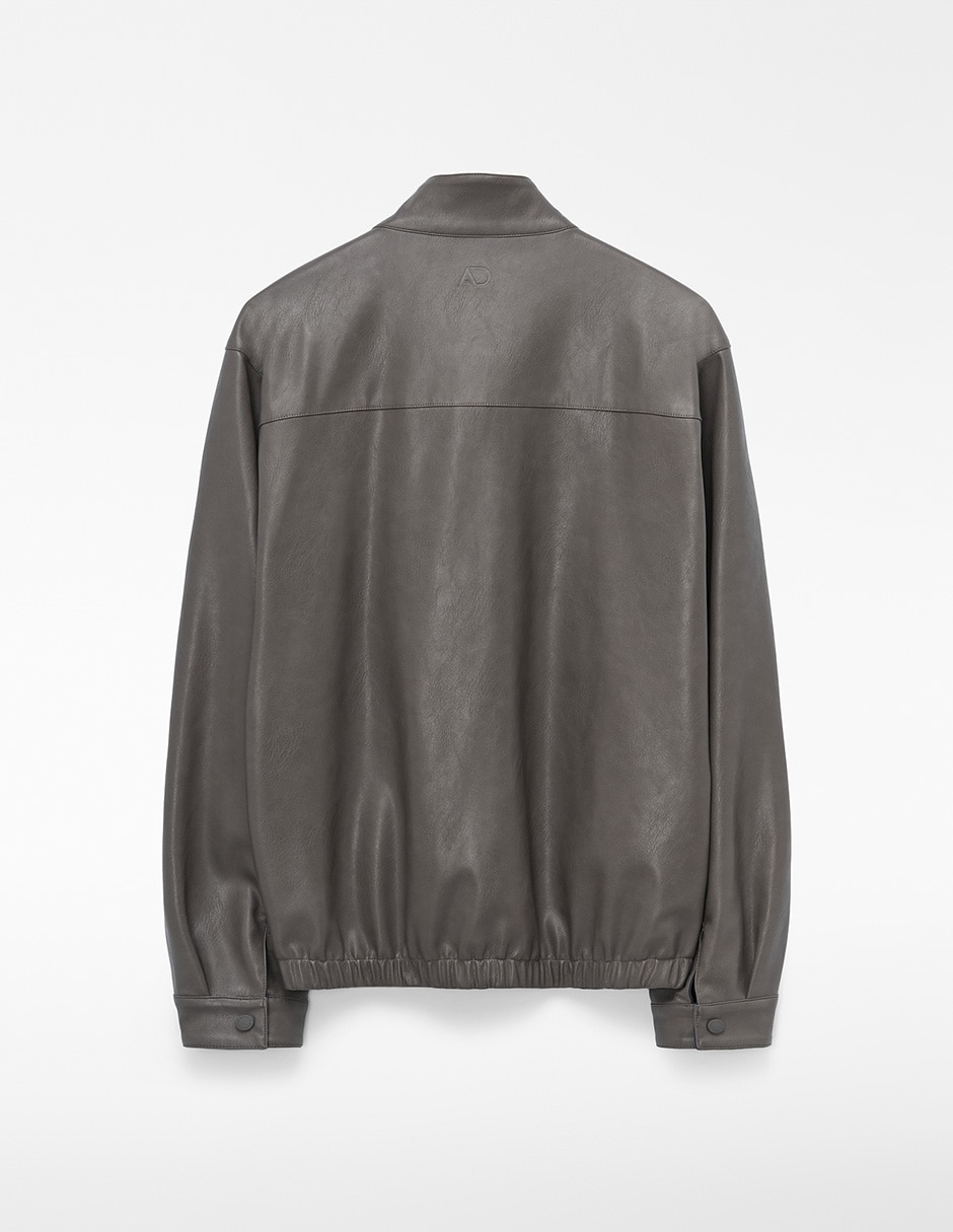 Chamarra harrington reversible para hombre 4