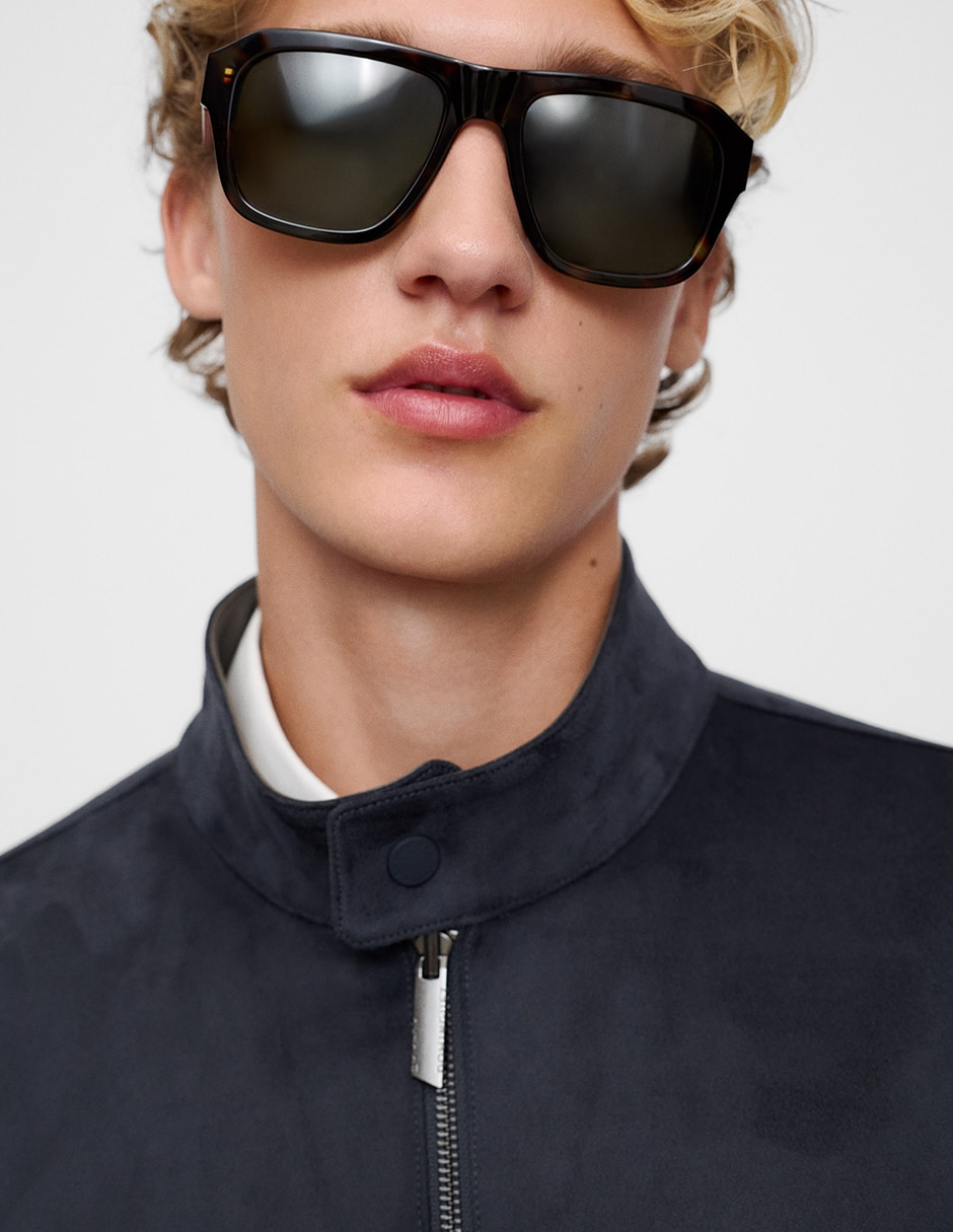 Chamarra harrington reversible para hombre 2