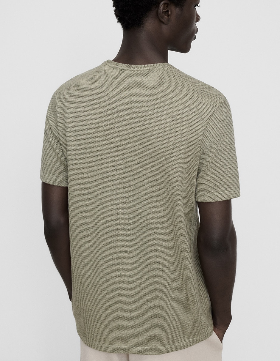 Playera cuello redondo para hombre 5