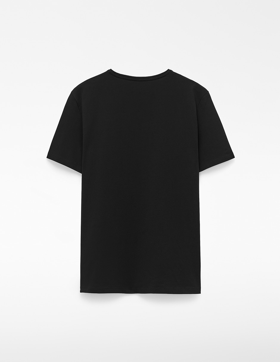 Playera cuello redondo para hombre 2