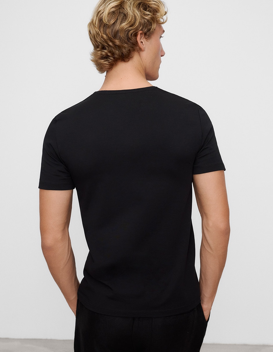 Playera cuello redondo para hombre 5