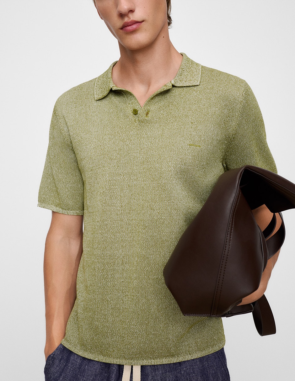 Playera tipo polo para hombre