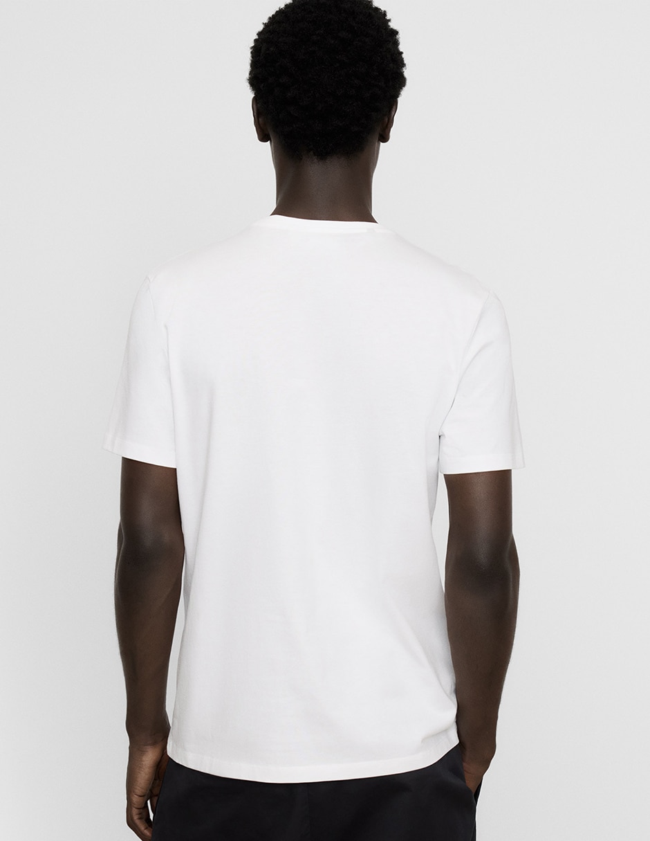 Playera cuello redondo para hombre 5