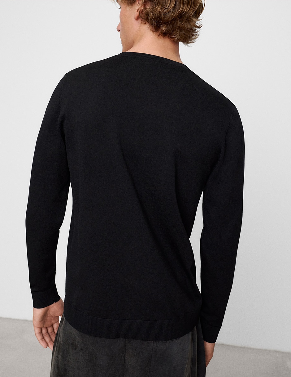 Suéter cuello redondo para hombre 6