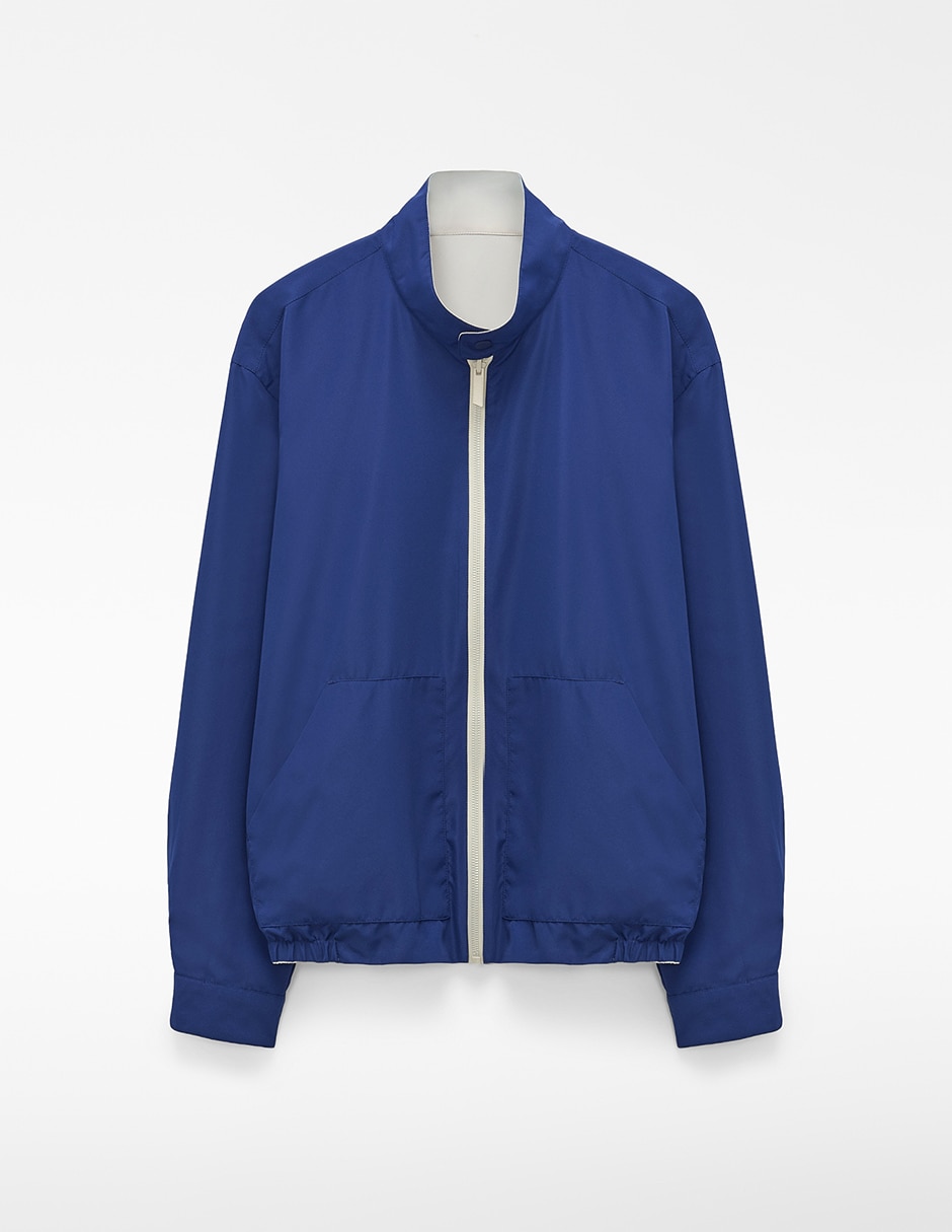 Chamarra Harrington con cortes para hombre 8