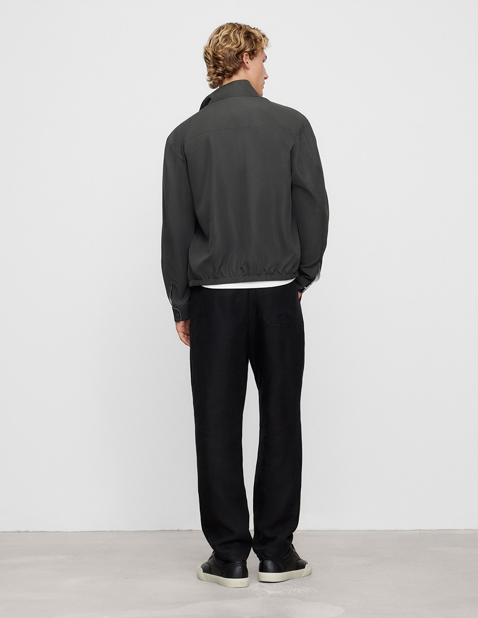 Chamarra Harrington reversible para hombre 4