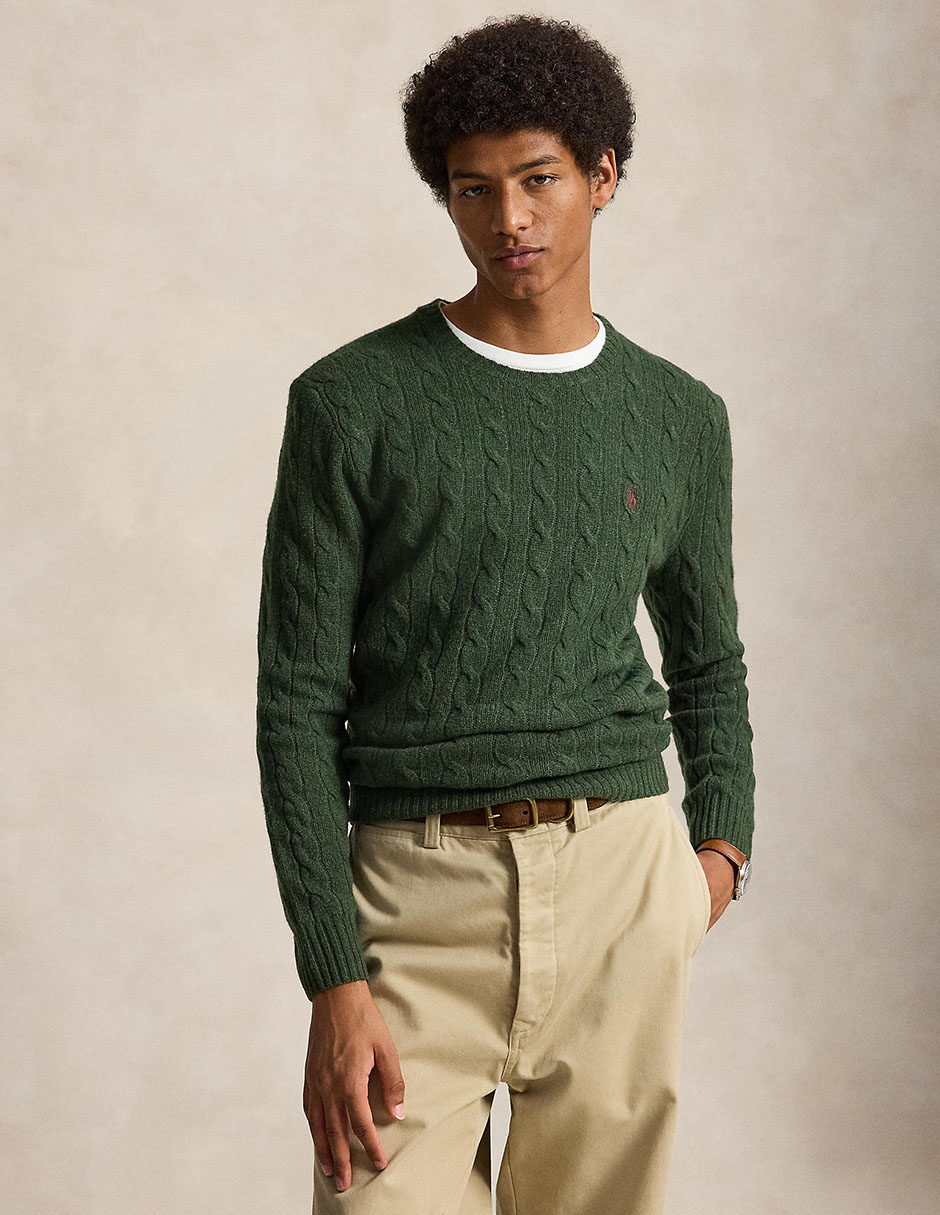 Suéter cuello redondo para hombre Suéter cuello redondo para hombre