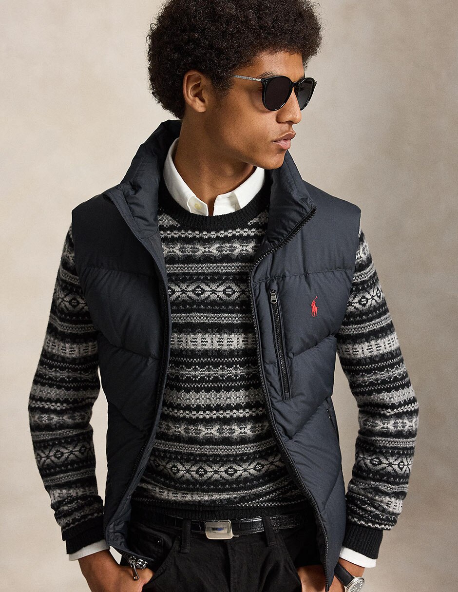 Suéter cuello redondo para hombre 4