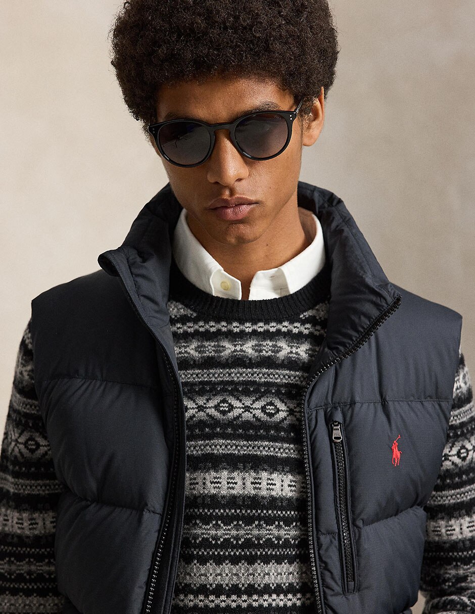 Suéter cuello redondo para hombre 2