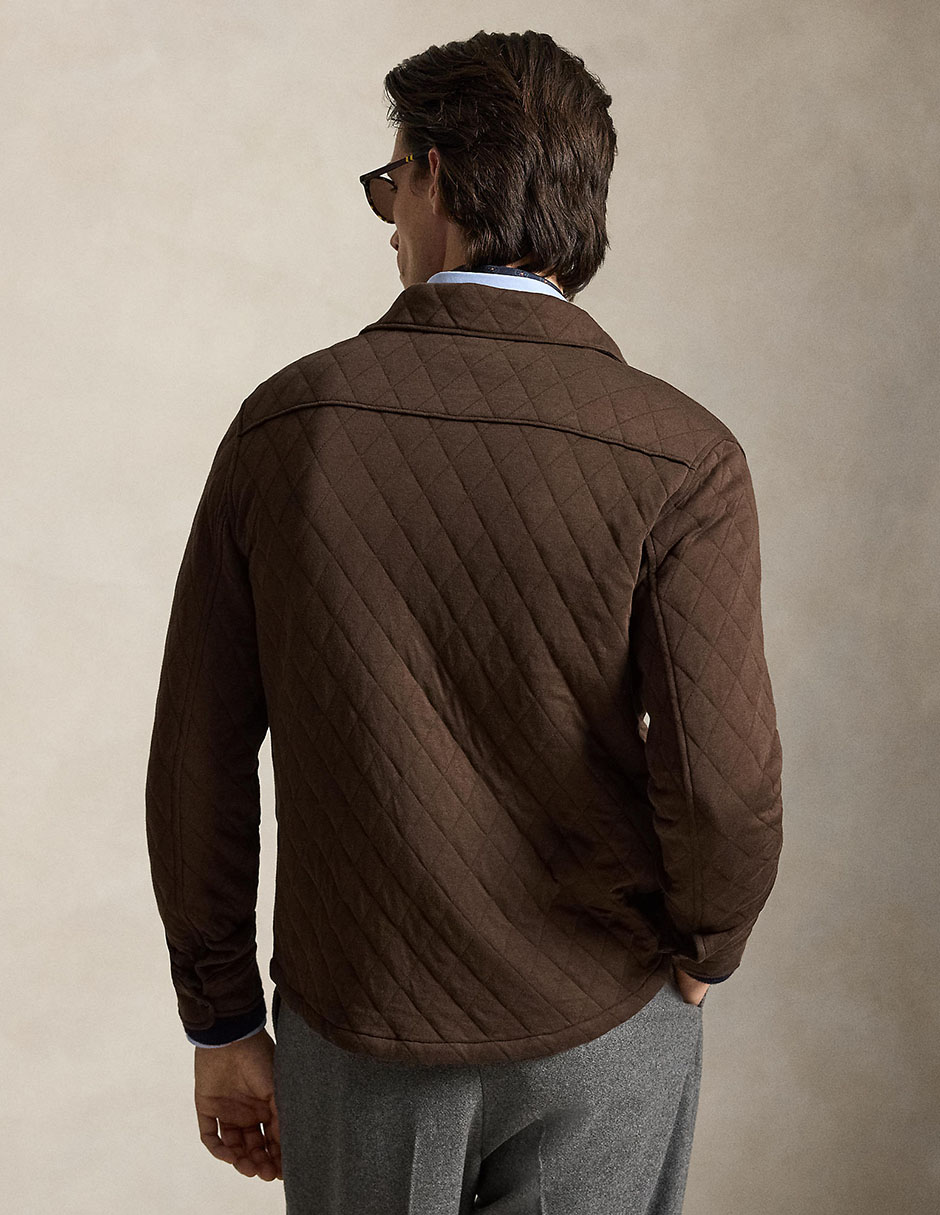Sobrecamisa casual manga larga para hombre 6