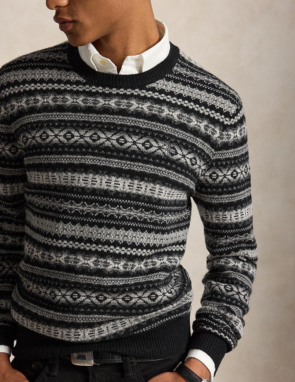 Suéter cuello redondo para hombre 5