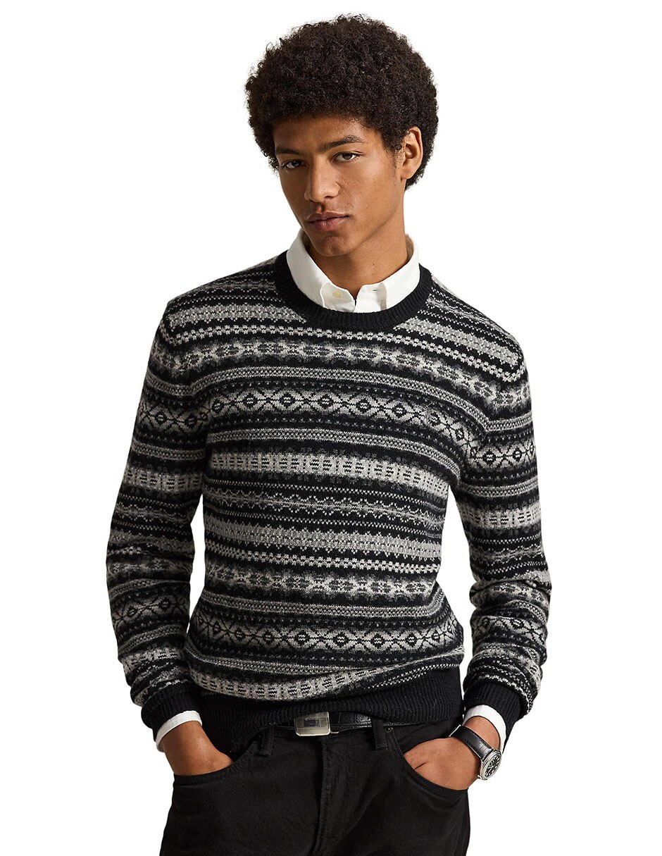 Suéter cuello redondo para hombre 6