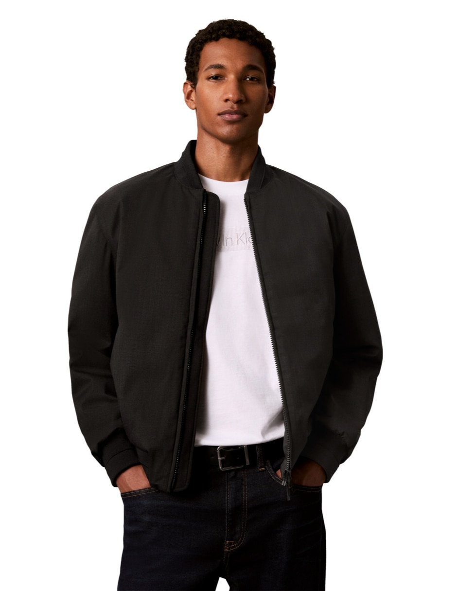 Chamarra bomber tech ow impermeable para hombre Chamarra bomber tech ow impermeable para hombre