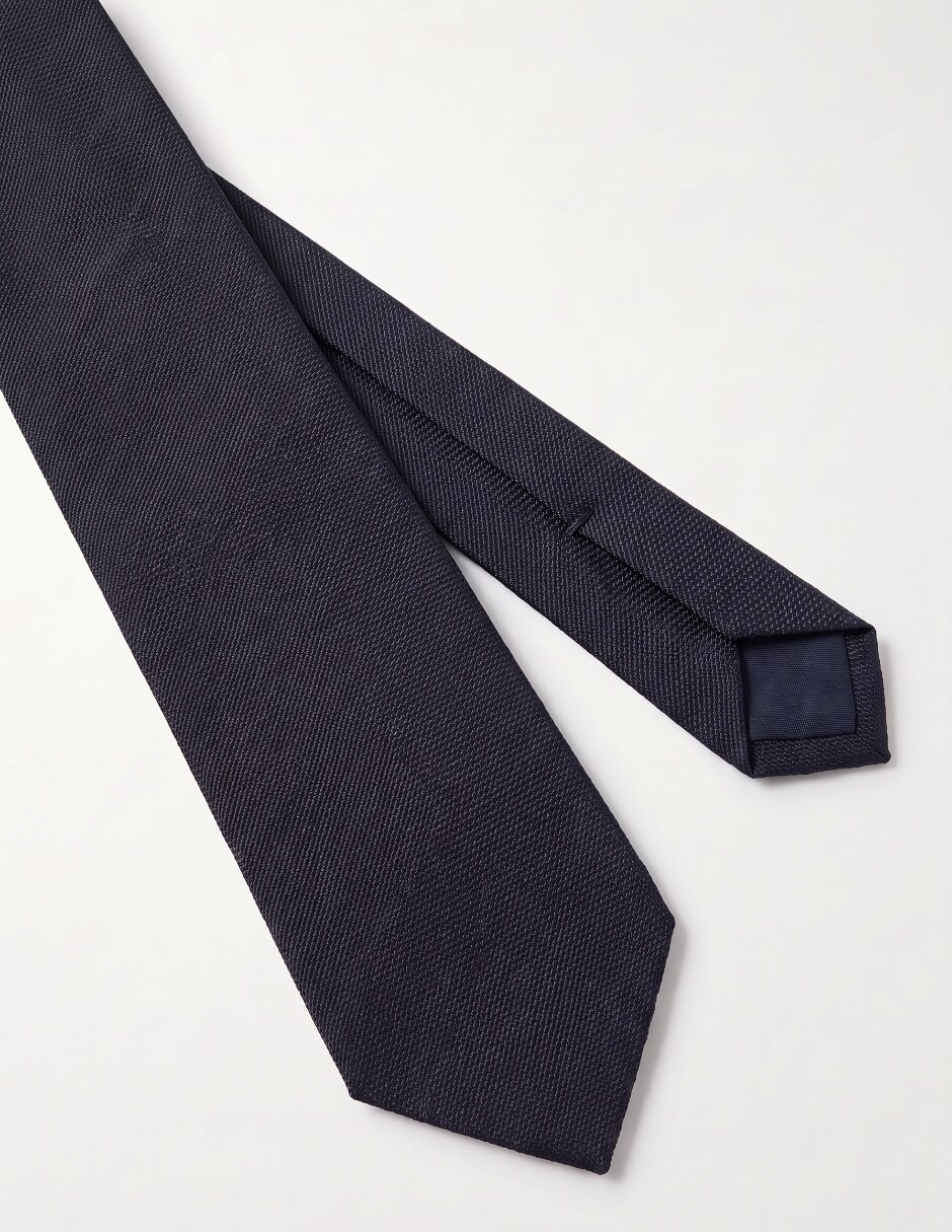 Corbata Regular (6-8.5 Cm) de algodón y seda estampado jacquard para hombre 3