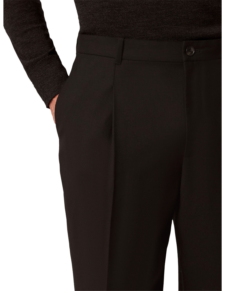 Pantalón business casual de vestir regular para hombre 2