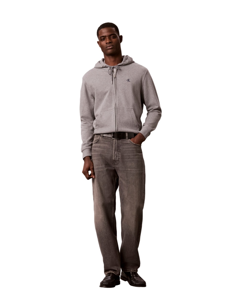 Jeans taper deslavado para hombre 2