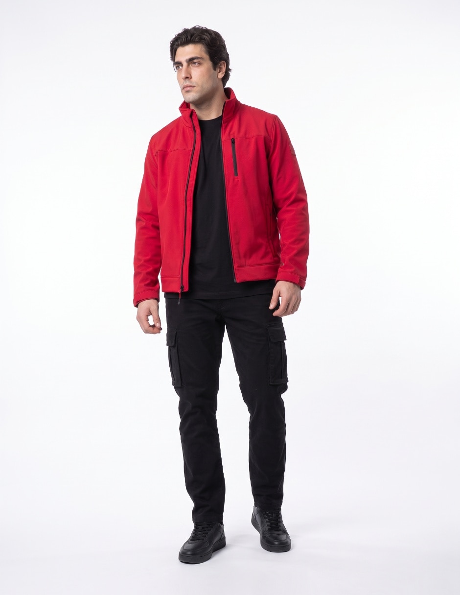 Chamarra casual sin capucha para hombre 3
