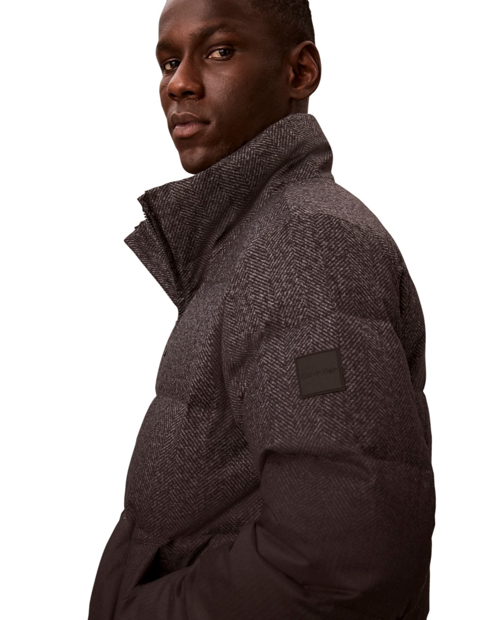 Chamarra capitonada Puffers impermeable capitonada para hombre 5