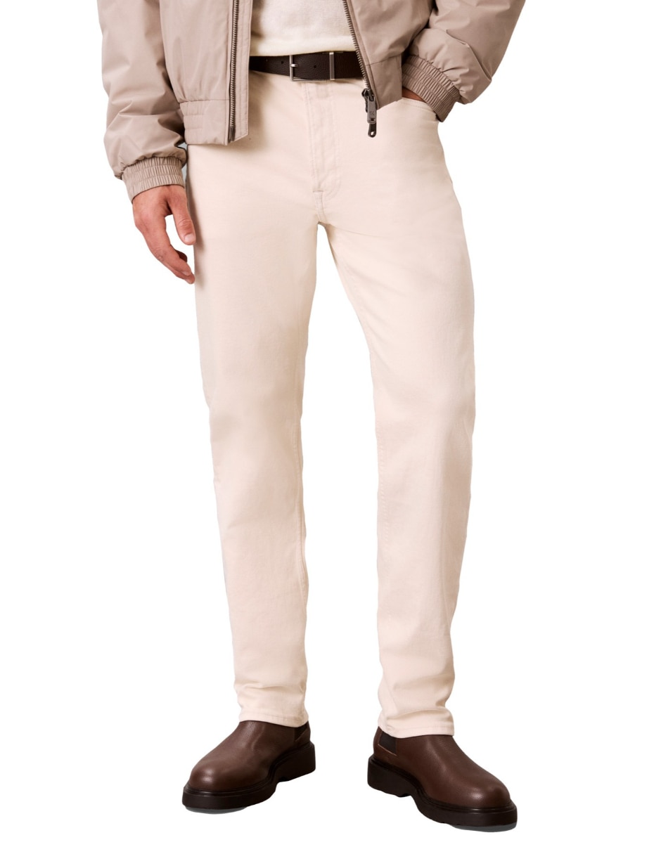 Jeans slim lavado claro para hombre Jeans slim lavado claro para hombre